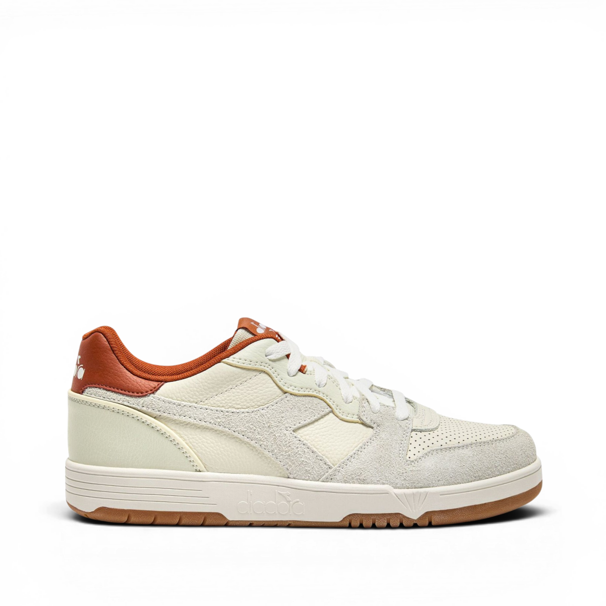 D855 WHITE/RUST