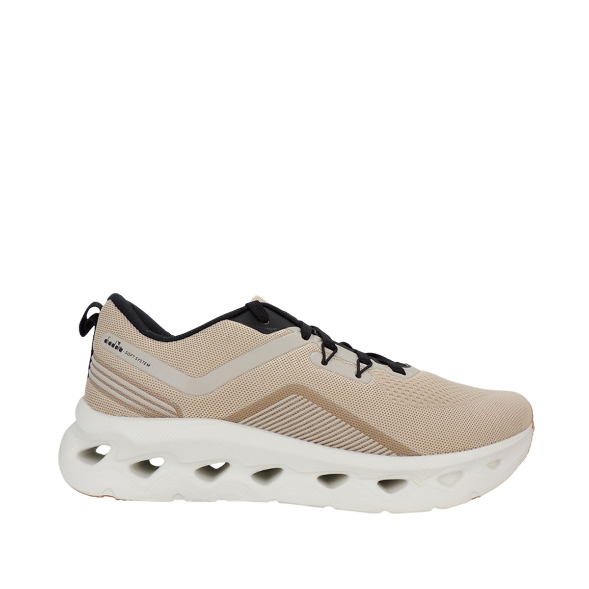 evoq#2186-beige/negro/crepe