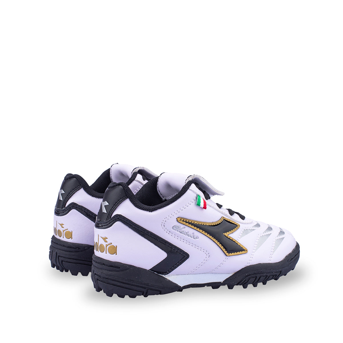 clasico-kids-tf#blanco/oro/negro