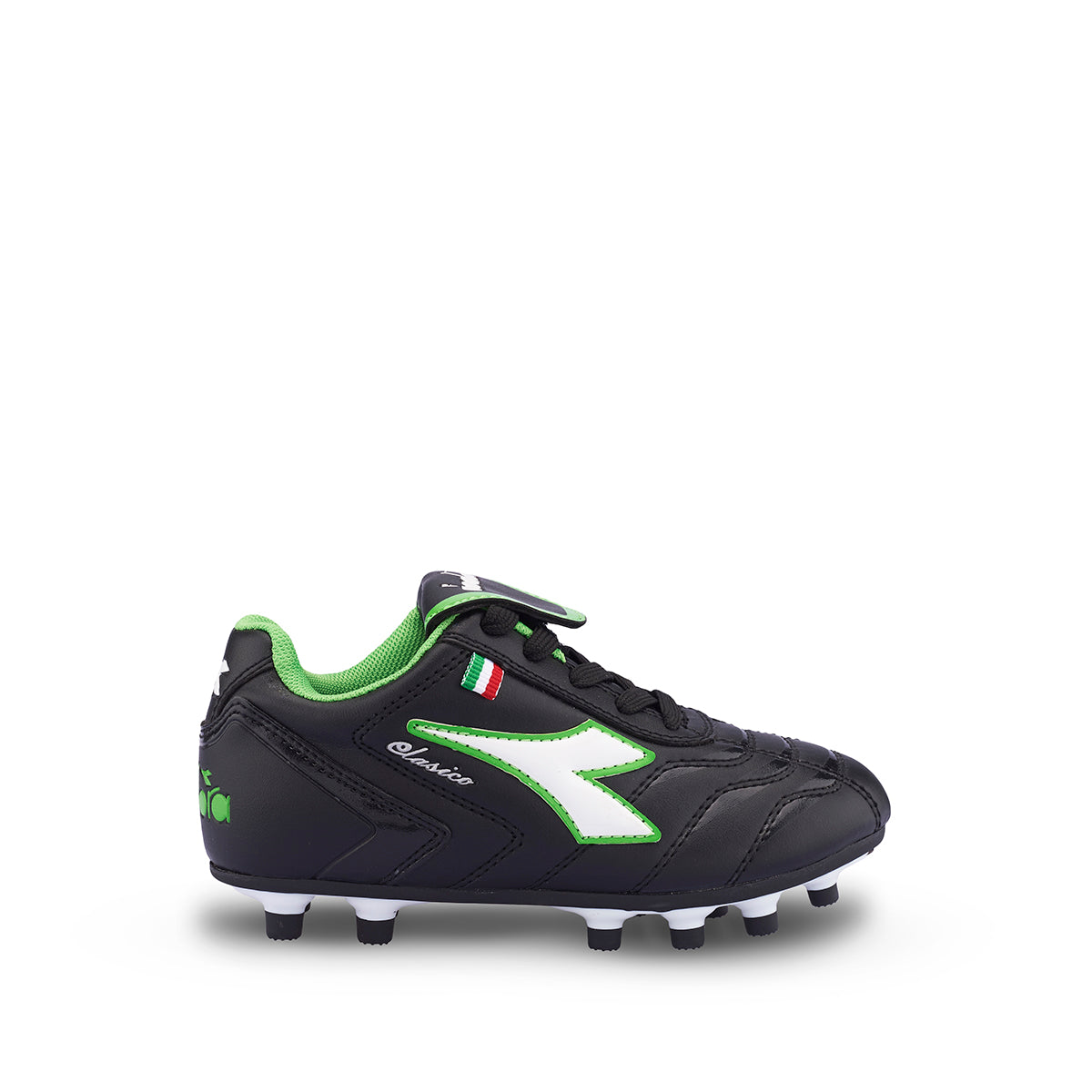 clasico-kids#negro/verde