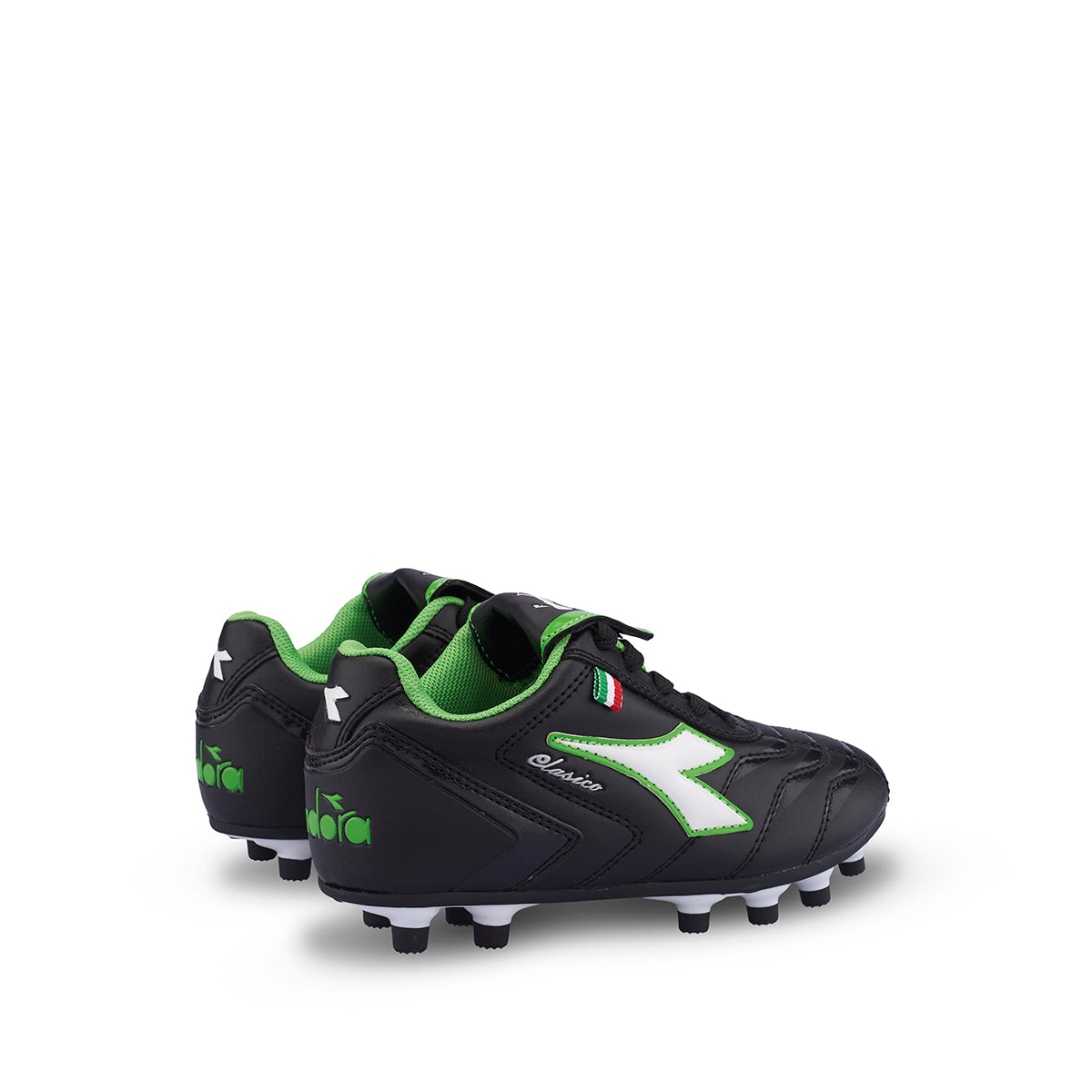 clasico-kids#negro/verde
